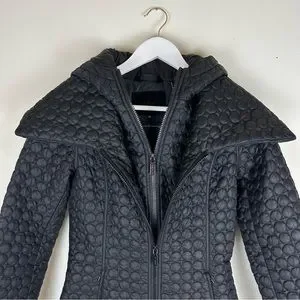 Dawn Levy Gwen Circle Quilted Mid Length Jacket